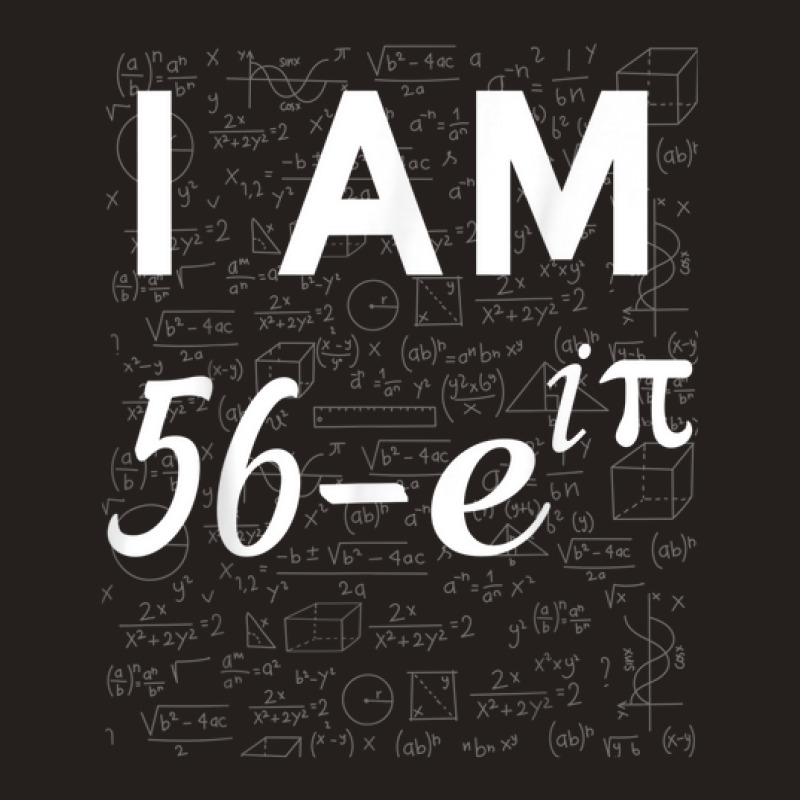 57th Birthday 57 Years Old Math Geek Euler Identity Tank Top | Artistshot