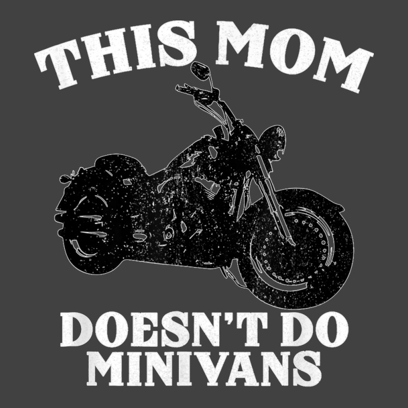 Funny Motorcycle Mom Biker Minivan Mother's Day Motor Bike Vintage T-Shirt by cm-arts | Artistshot