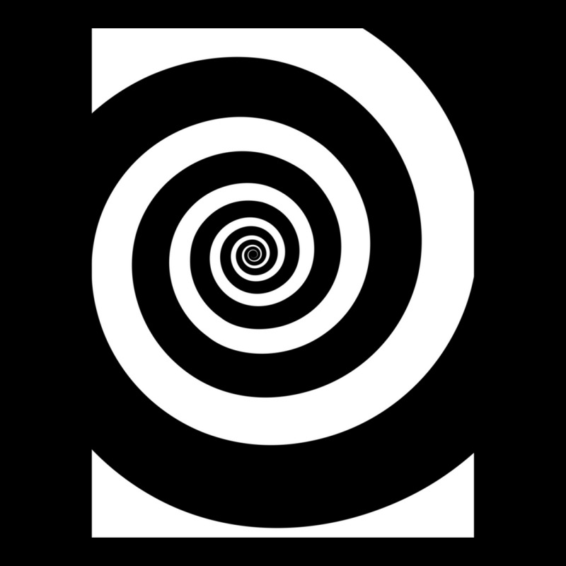 Spiral Hypnotic Retro Mind Control Visual Illusion Black And White Hd  Kids Cap by cm-arts | Artistshot