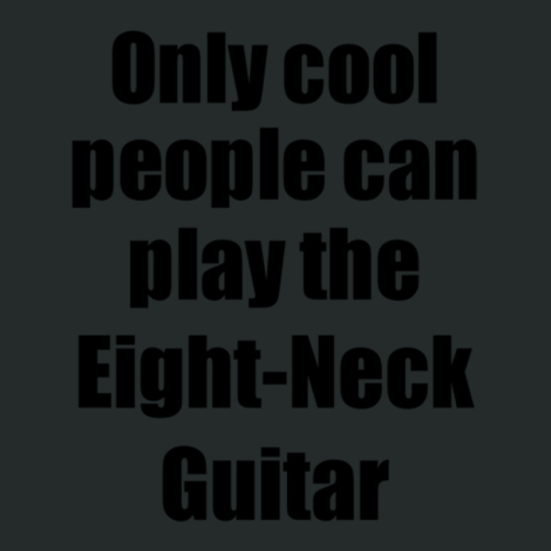 Eight Neck Guitar Player Musician Funny Gift Idea Women's Triblend Scoop T-shirt by KristieDavis | Artistshot