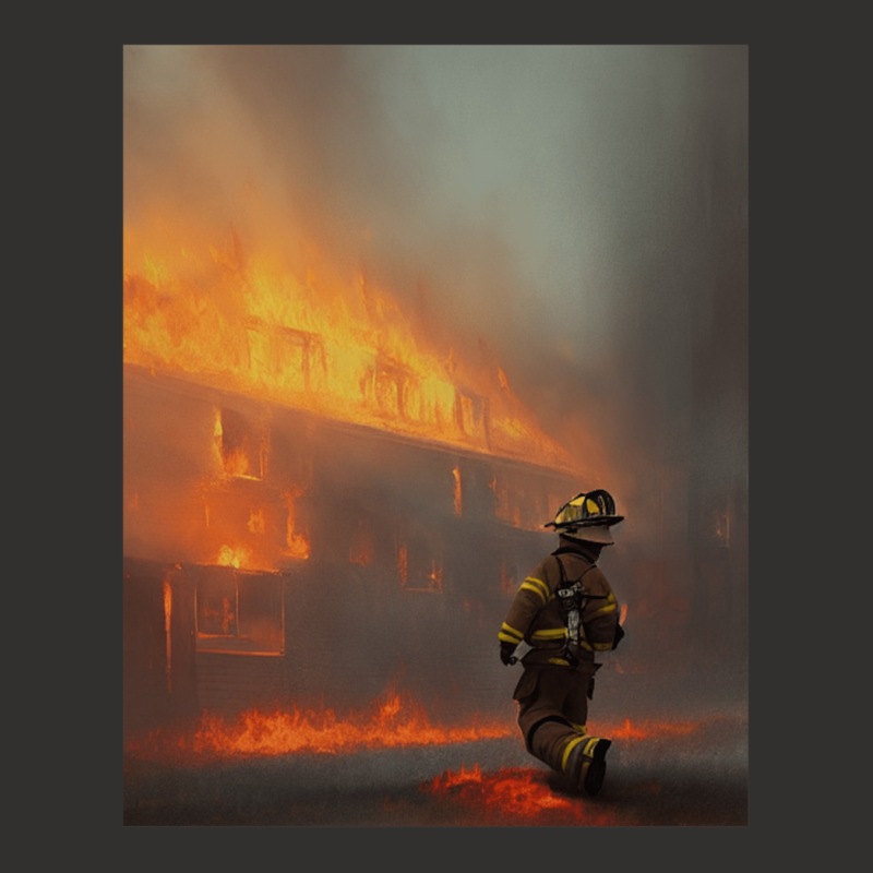 Firefighter At House Fire For Boyfriend Champion Hoodie | Artistshot