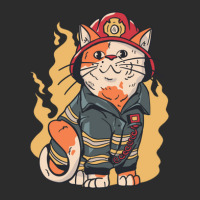 Firefighter Cat Exclusive T-shirt | Artistshot