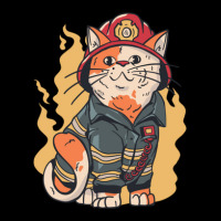 Firefighter Cat Lightweight Hoodie | Artistshot