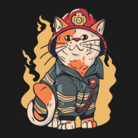 Firefighter Cat Hoodie & Jogger Set | Artistshot