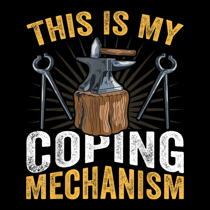 Blacksmithing   Funny This Is My Coping Mechanism Blacksmith Adjustable Cap | Artistshot