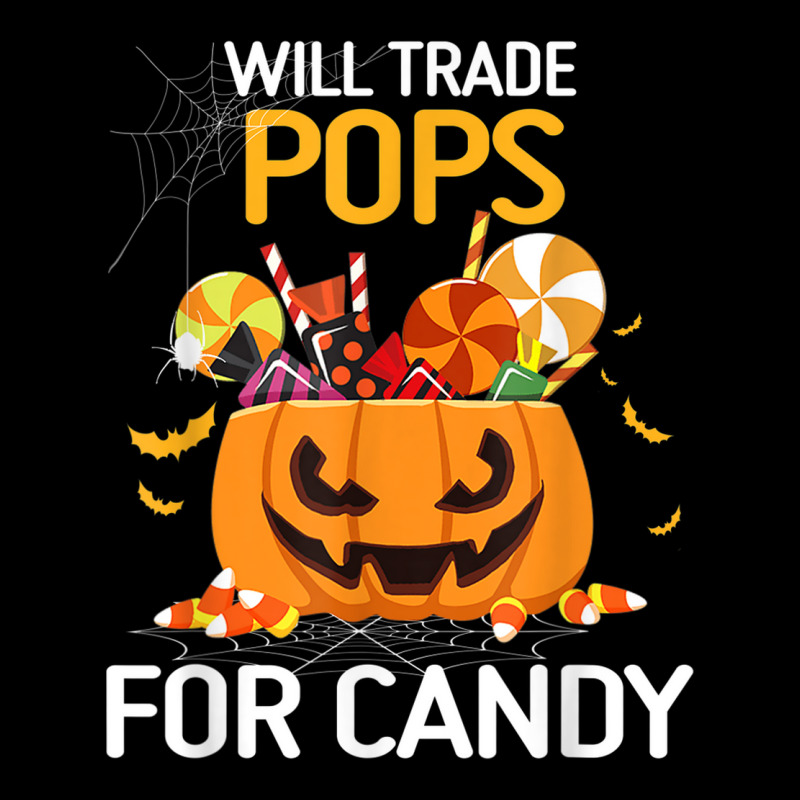 Will Trade Pops For Candy Funny Halloween Kids Boys Girls Zipper Hoodie | Artistshot