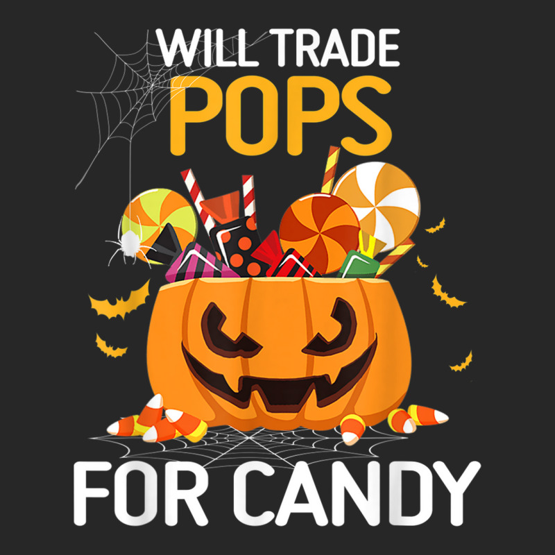 Will Trade Pops For Candy Funny Halloween Kids Boys Girls Men's T-shirt Pajama Set | Artistshot