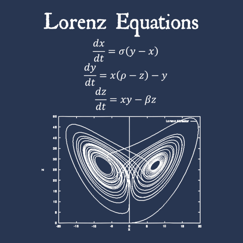 Lorenz Equations Chaos Butterfly Physics Math Teacher Nerdy Ladies Denim Jacket by KellyStella | Artistshot