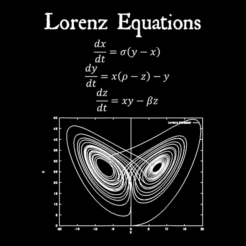 Lorenz Equations Chaos Butterfly Physics Math Teacher Nerdy Maternity Scoop Neck T-shirt by KellyStella | Artistshot