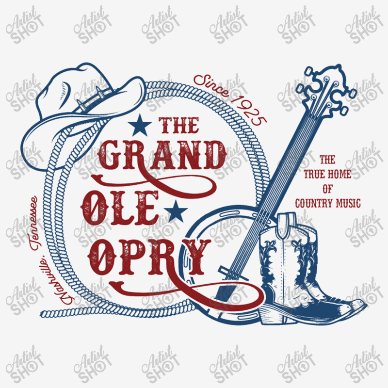 The Grand Ole Opry   The Home Of Country Music   Grand Ole Opry Adjustable Cap | Artistshot