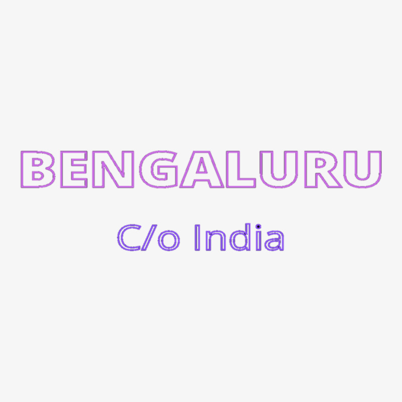 Bengaluru - Care Of India Ladies Fitted T-Shirt by cm-arts | Artistshot