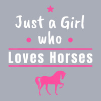 Just A Girl Who Loves Horses Adorable Horseback Riding Tank Dress | Artistshot