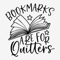 Bookmarks Are For Quitters Book Lover Bookaholic Funny Gift Sweatshirt Adjustable Cap | Artistshot