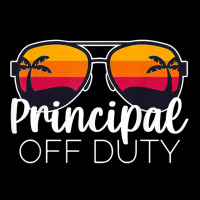 Principal Off Duty Sunglasses Beach Sunset V-neck Tee | Artistshot