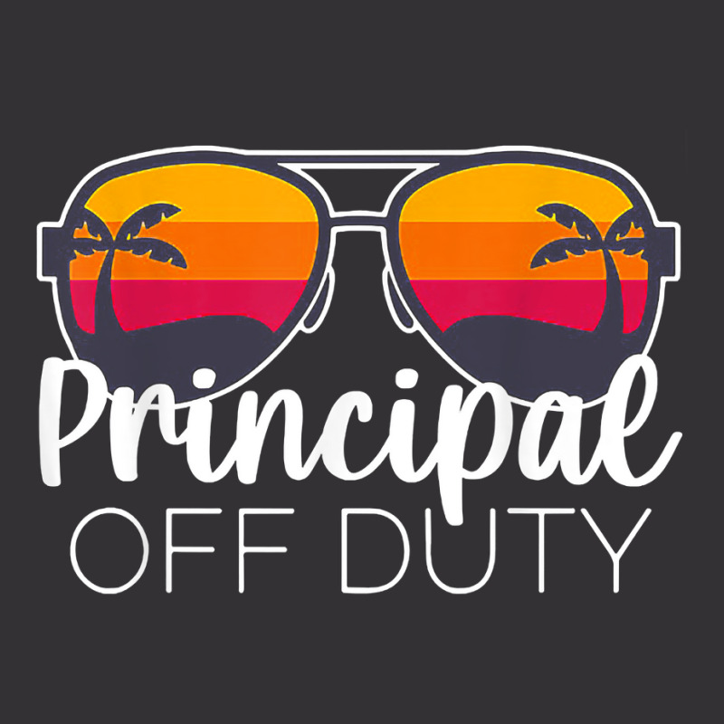 Principal Off Duty Sunglasses Beach Sunset Vintage Hoodie by GretchenBourdeau | Artistshot