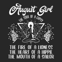 August Girl The Soul Of A Gypsy Birthday Heart Of A Hippie Men's T-shirt Pajama Set | Artistshot