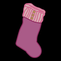 Pink Christmas Stocking Adjustable Cap | Artistshot