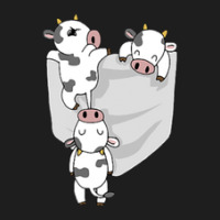 Cow Pocket Milk Cow In A Bag Classic T-shirt | Artistshot