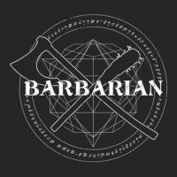 Barbarian Ladies Fitted T-shirt | Artistshot