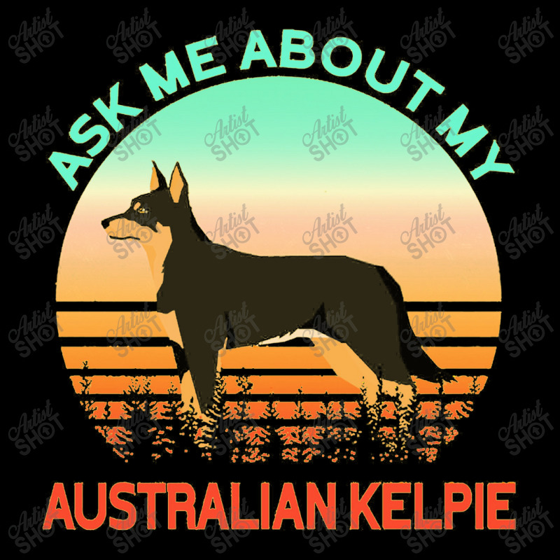 Ask Me About My Australian Kelpie Men's 3/4 Sleeve Pajama Set by siapsantuy | Artistshot