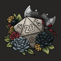 Barbarian Class D20 - Tabletop Gaming Dice Ladies Fitted T-shirt | Artistshot