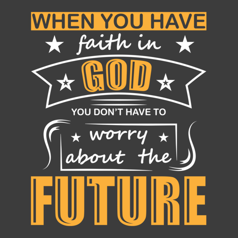 When You Have Faith In God You Don_t Have To Worry About The Future Men's Polo Shirt by DAVIDCROWDER | Artistshot