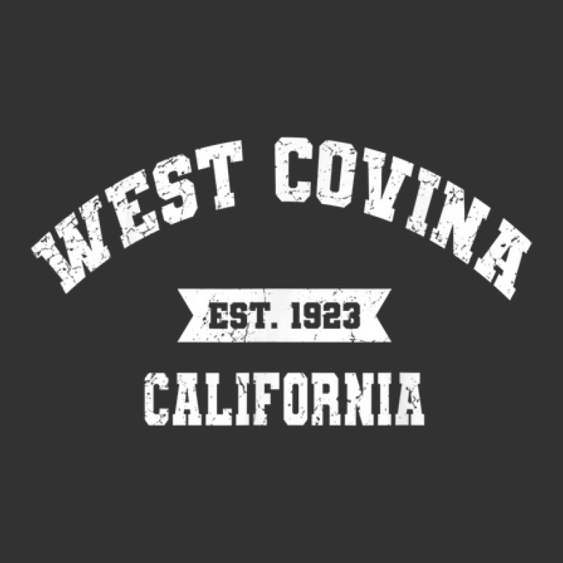 West Covina California Vintage Athletic Sports Established Baby Bodysuit | Artistshot