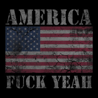 America Fuck Yeah Usa Quotes Patriotic Adjustable Cap | Artistshot