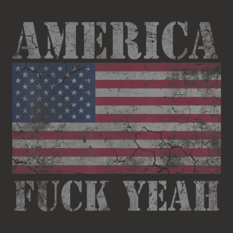 America Fuck Yeah Usa Quotes Patriotic Champion Hoodie by cm-arts | Artistshot