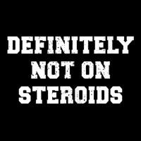 Definitely Not On Steroids Funny Lifting Bodybuilding Meme Tank Top Men's 3/4 Sleeve Pajama Set | Artistshot