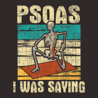 Psoas I Was Saying Massage Therapist Therapy Lmt Masseuse Racerback Tank | Artistshot