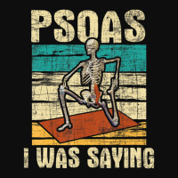 Psoas I Was Saying Massage Therapist Therapy Lmt Masseuse Crop Top | Artistshot