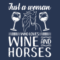 Funny Horse Gift Love Horses Wine Horseback Riding Men Denim Jacket | Artistshot