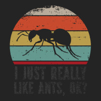 Funny I Just Really Like Ants Ok Funny I Just Really Like Ants O K 3/4 Sleeve Shirt | Artistshot