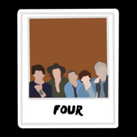 One Direction Four Album Art Adjustable Cap | Artistshot