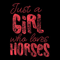 Just A Girl Who Loves Horses Pink Men's Long Sleeve Pajama Set | Artistshot