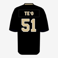 Manti Te'o Jersey Adjustable Cap | Artistshot