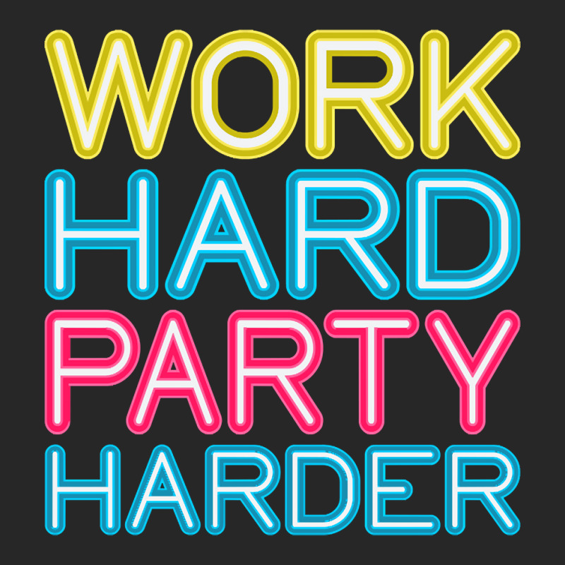 Work Hard Party Harder Partying Drinking Men's T-shirt Pajama Set by Sheppard Karena | Artistshot