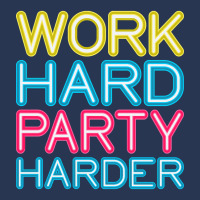 Work Hard Party Harder Partying Drinking Ladies Denim Jacket | Artistshot