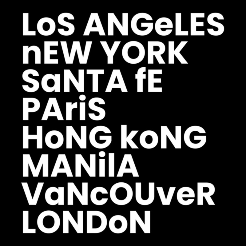 Los Angeles New York Santa Fe Paris Cities Of The World Sweatshirt Youth Jogger by cm-arts | Artistshot