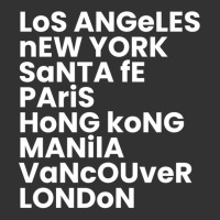 Los Angeles New York Santa Fe Paris Cities Of The World Sweatshirt Baby Bodysuit | Artistshot