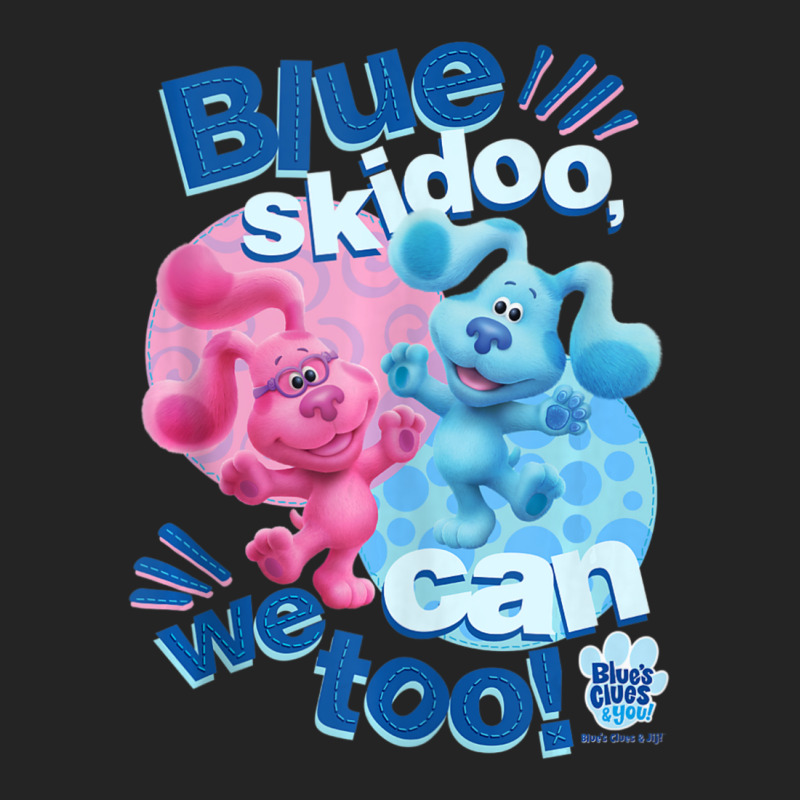 Blue's Clues & You Blue Skidoo, We Can Too 3/4 Sleeve Shirt | Artistshot