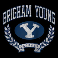 Byu Cougars Victory Vintage Raglan Baseball Tee V-neck Tee | Artistshot