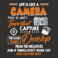 Funny Photographer Gift Vintage Photography Life Is Like A Camera I'm  Champion Hoodie | Artistshot