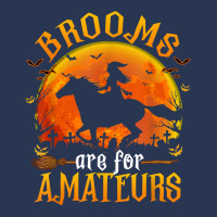 Horses Witch Halloween Funny Brooms Are For Amateurs T Shirt Ladies Denim Jacket | Artistshot