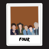 One Direction Four Album Art Waist Apron | Artistshot