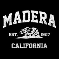 Madera California Ca Vintage State Athletic Style T Shirt Adjustable Cap | Artistshot