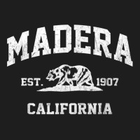 Madera California Ca Vintage State Athletic Style T Shirt Classic T-shirt | Artistshot