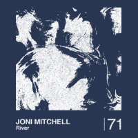 Joni Mitchell Joni Mitchell _ River _ Minimalist Graphic Artwork Desig Men Denim Jacket | Artistshot