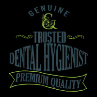 Genuine. Trusted Dental Hygienist. Premium Quality Professio T Shirt Fleece Short | Artistshot
